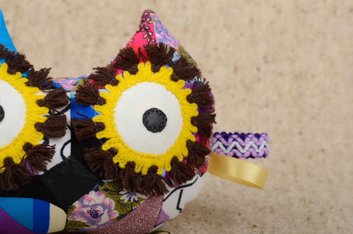 Beautiful lovely toy stylish unusual accessories designer handmade owl photo 5