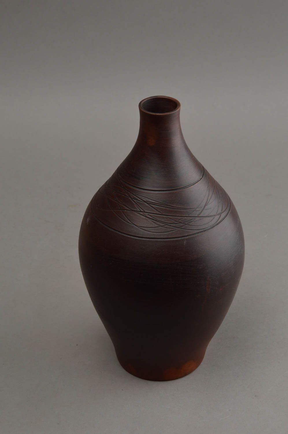 Large ceramic 80 oz greek-style wine pitcher 10, 1,5 lb photo 3