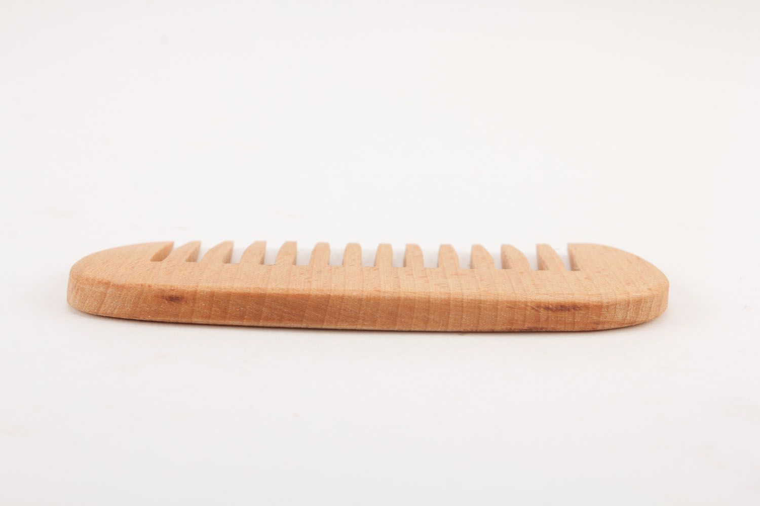 Homemade wooden comb photo 1