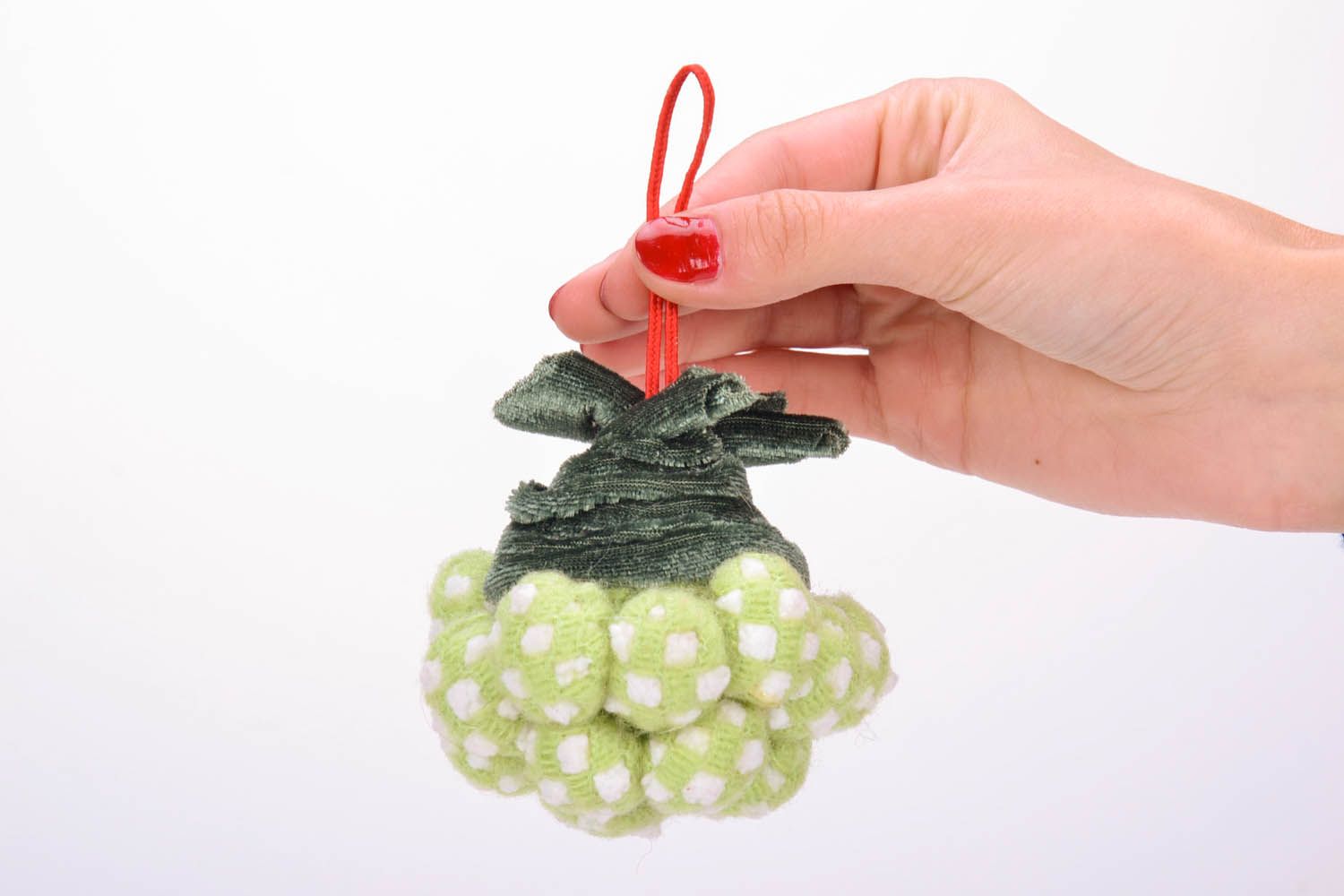 Brinquedo de Natal artesanal feito de plástico decorado com borracha esponjosa foto 5