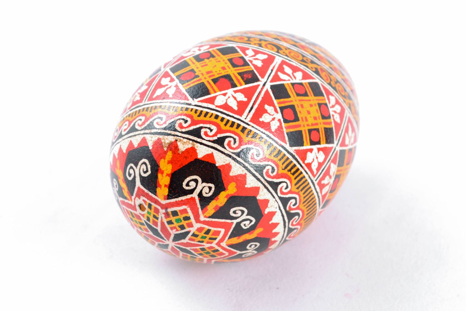 Яйцо к Пасхе с сакральными символами ручная работа  фото 3