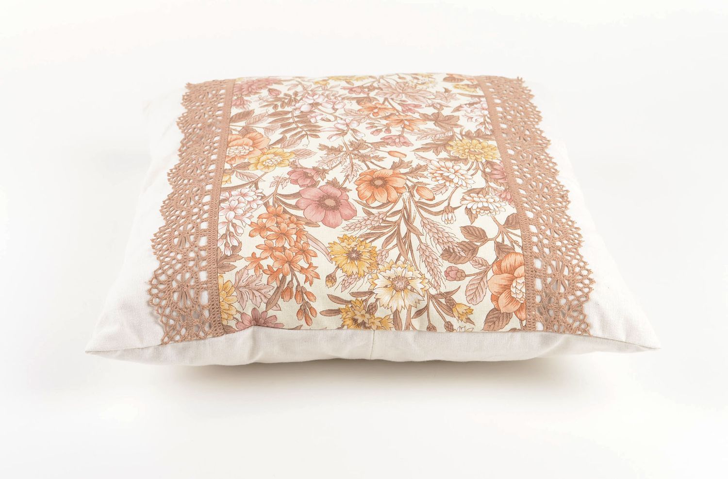 Beautiful handmade throw pillow decorative pillow soft cushion bedroom designs photo 3