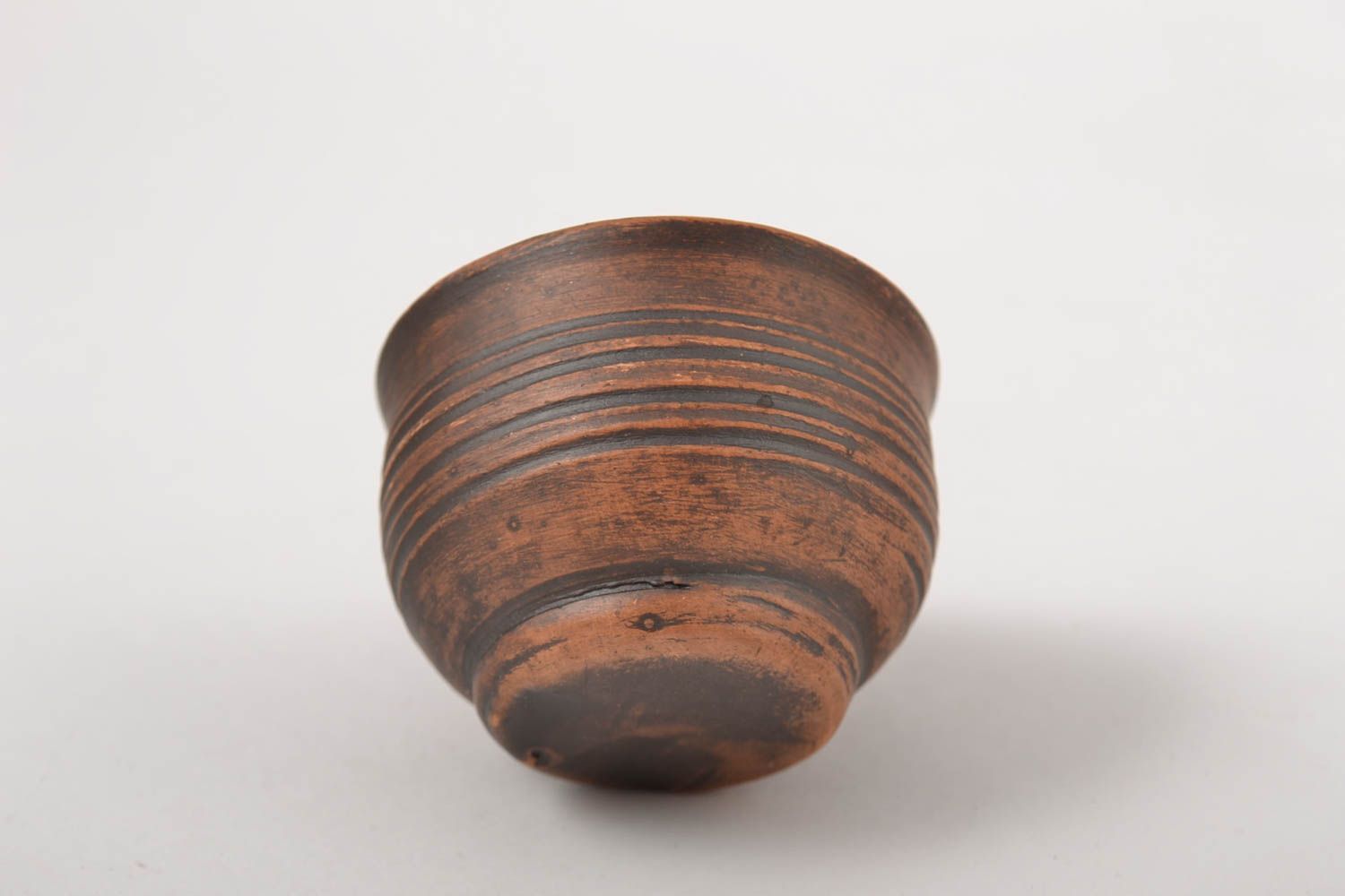 Pinnchen Schnaps handmade Schnapsglas Keramik ungewöhnlich Geschirr aus ton foto 4