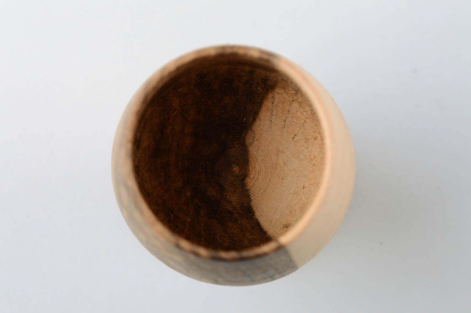 Vaso de chupito artesanal vajilla moderna de madera regalo original para amigo foto 5