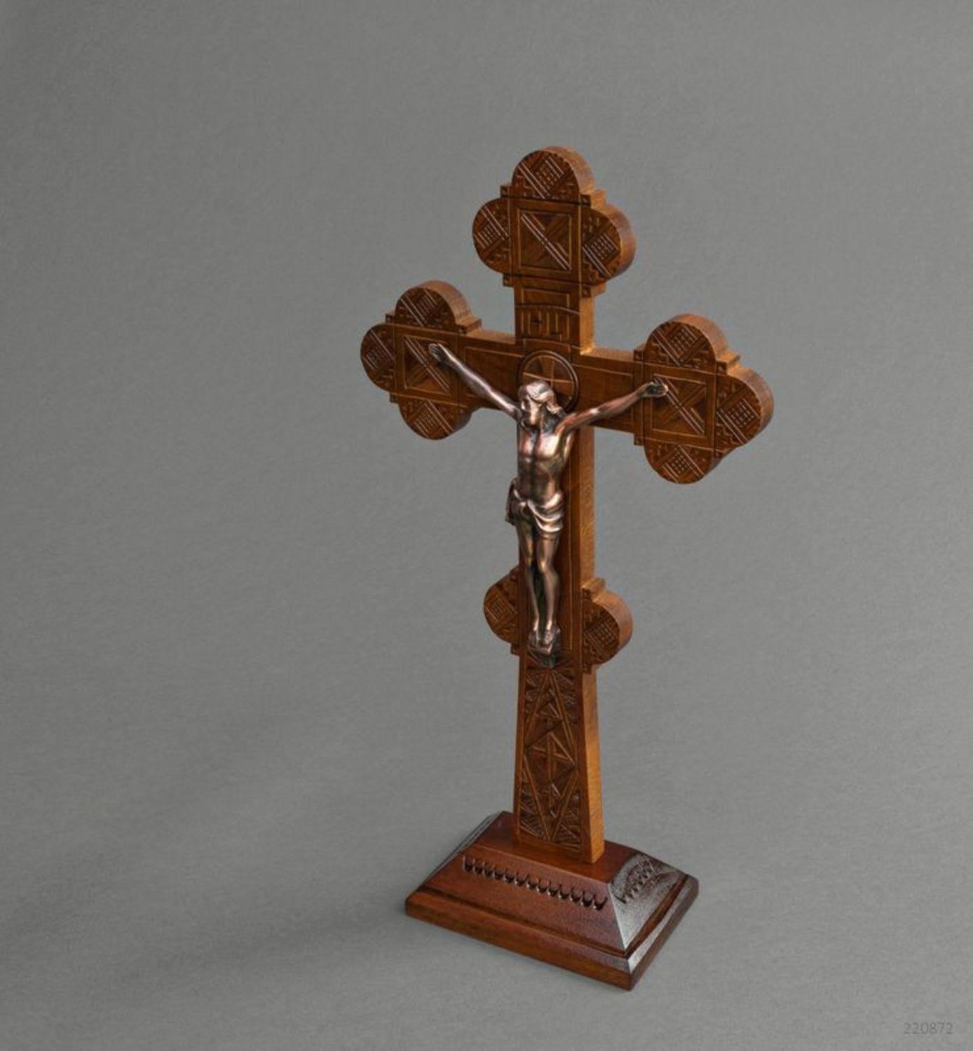 Православный крест настольный фото 1