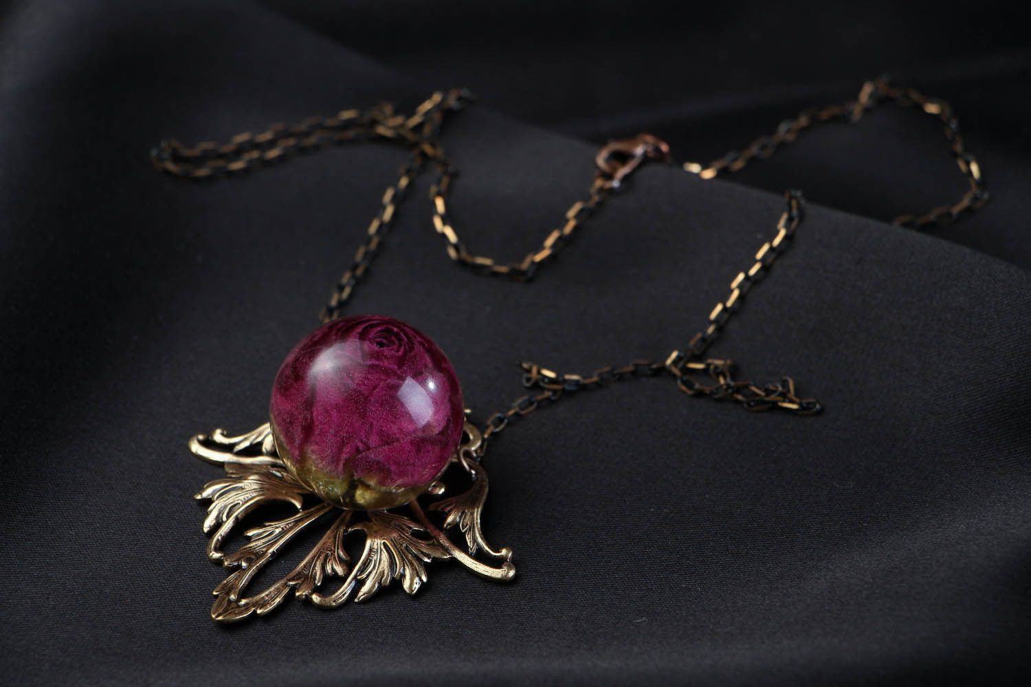 Pendant with Rose  photo 2