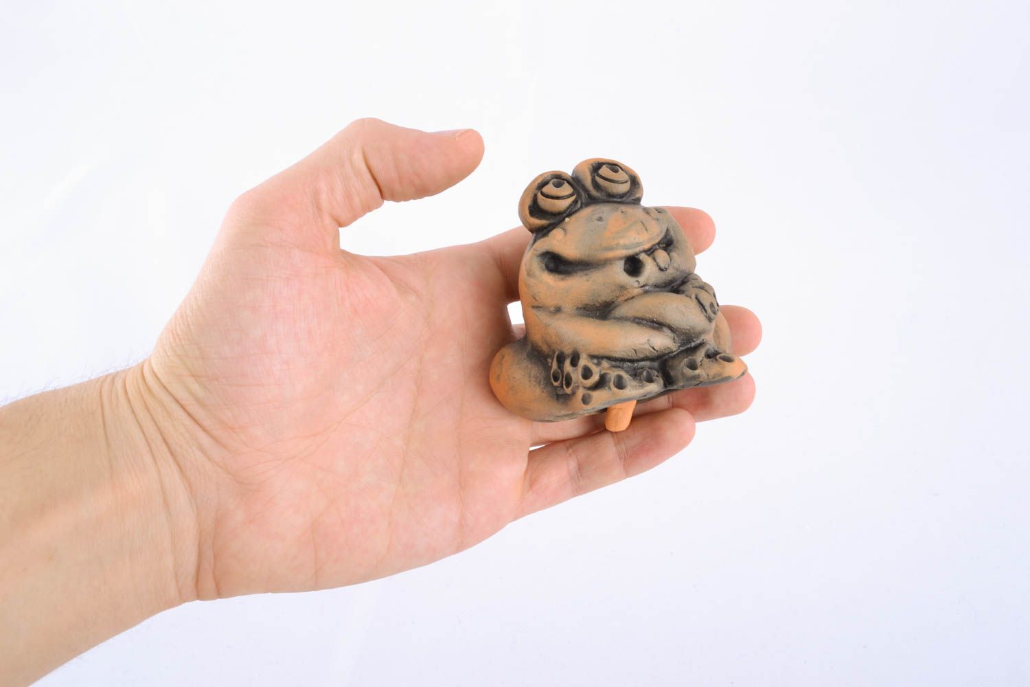 Designer ceramic bell Frog photo 4