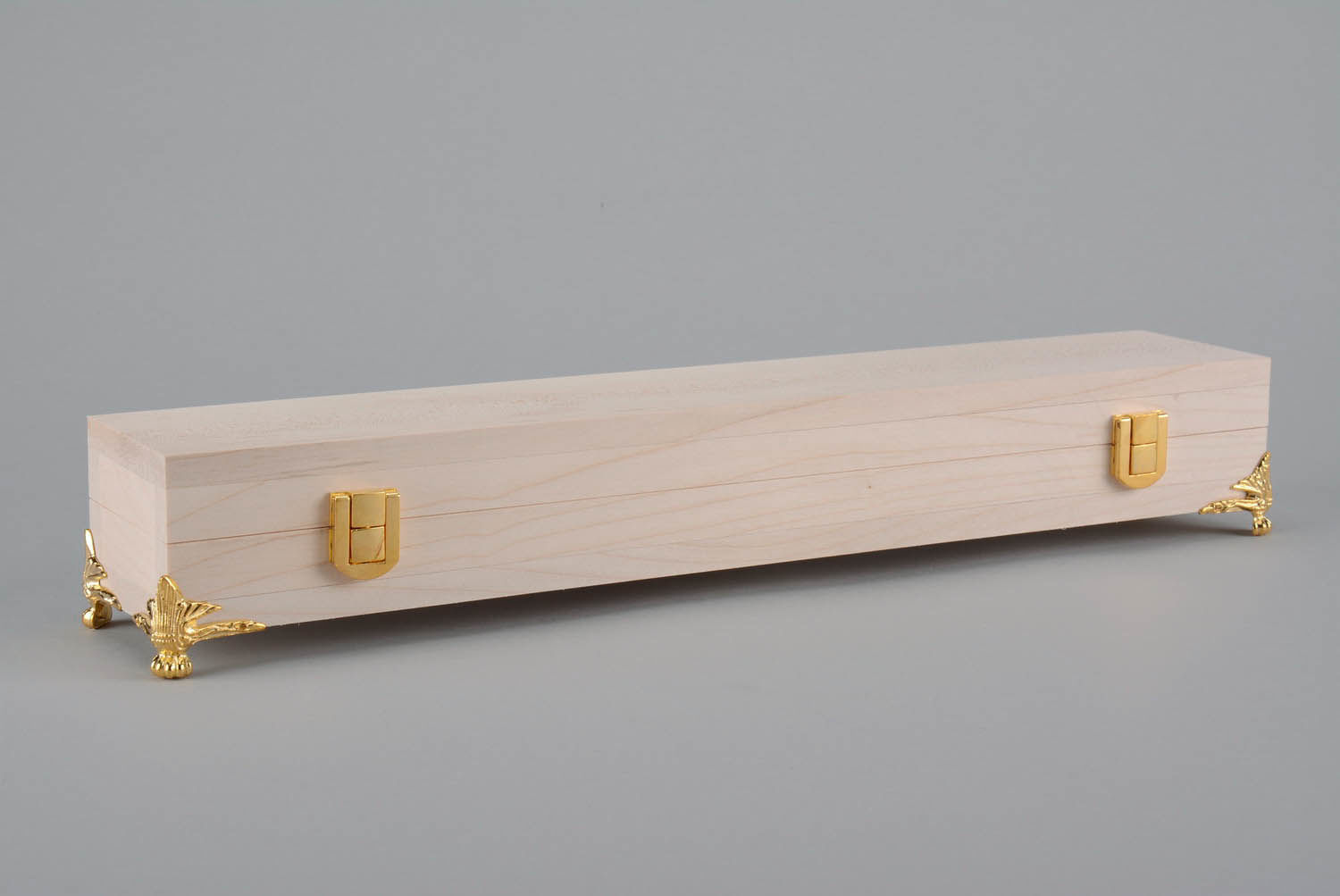Roh-Holzschatulle für Marmorierung foto 5
