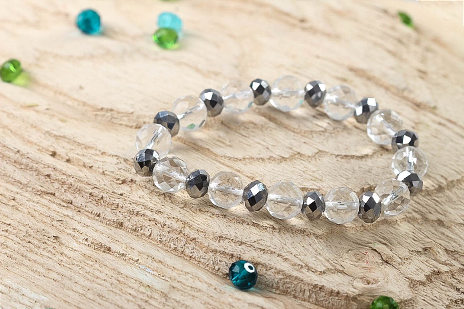 Handmade jewelry designer bracelet crystal jewelry bead bracelets gifts for girl photo 2