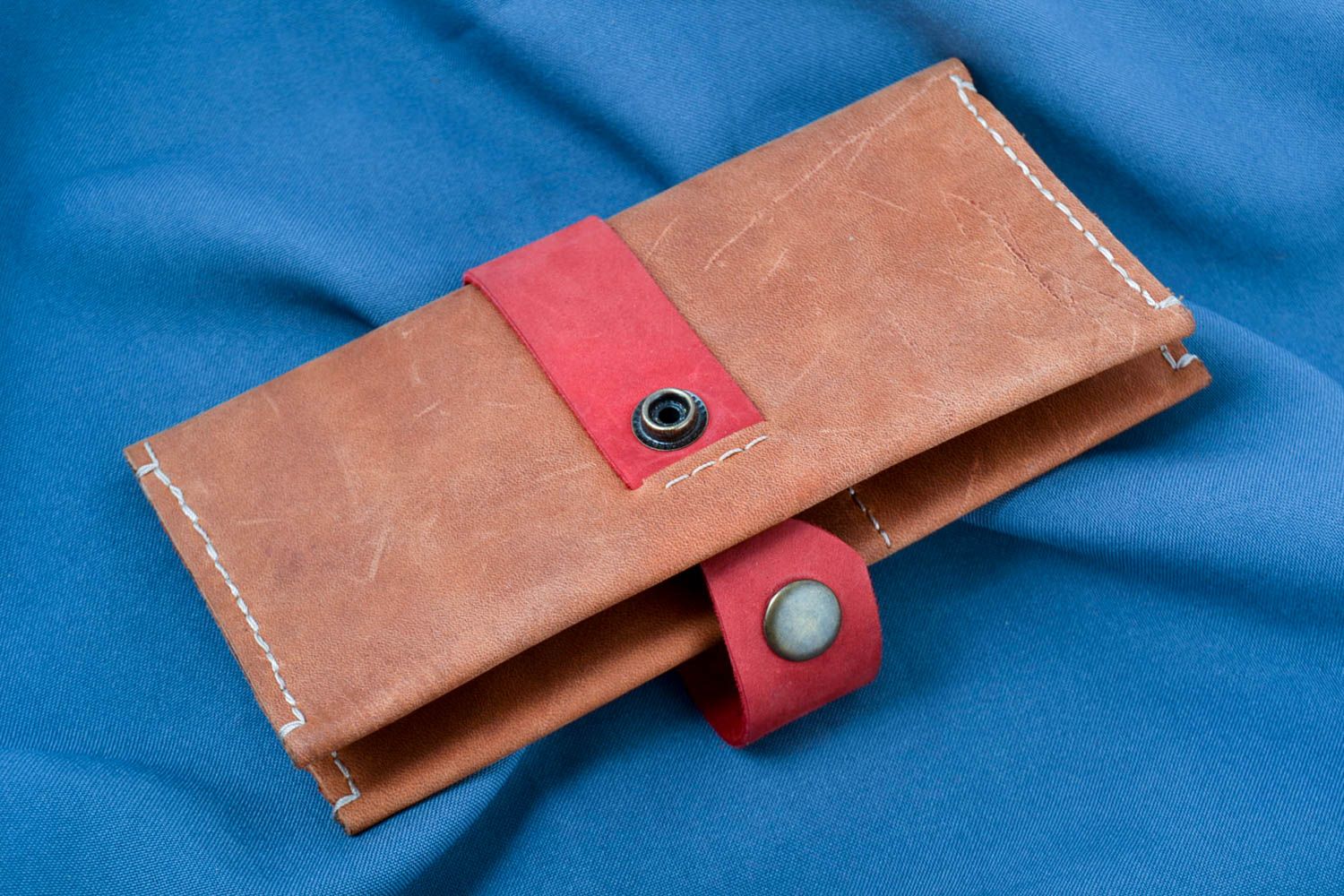 Womens wallet handmade leather good ladies wallet designer accessories photo 1