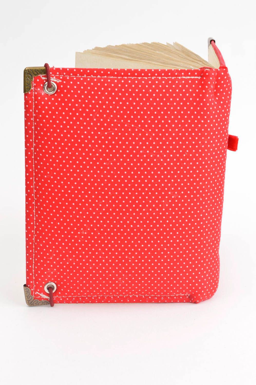 Homemade designer notebook 60 pages red soft cover notebook souvenir ideas photo 3