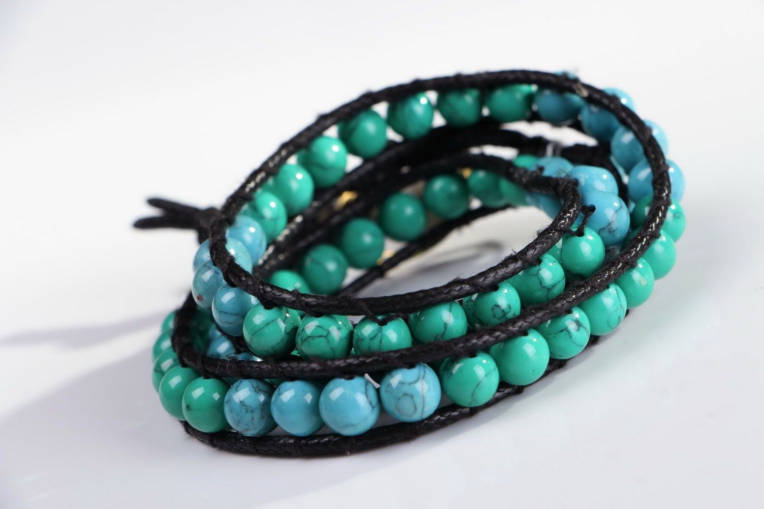 Bracelet made of turquoise photo 4
