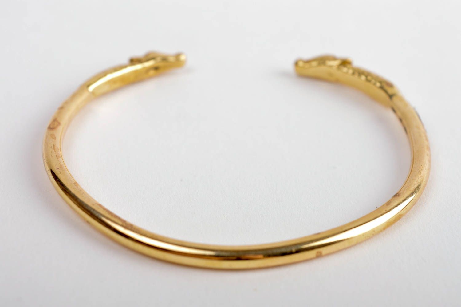 Handmade wrist bracelet stylish designer accessory brass unusual bracelet photo 3