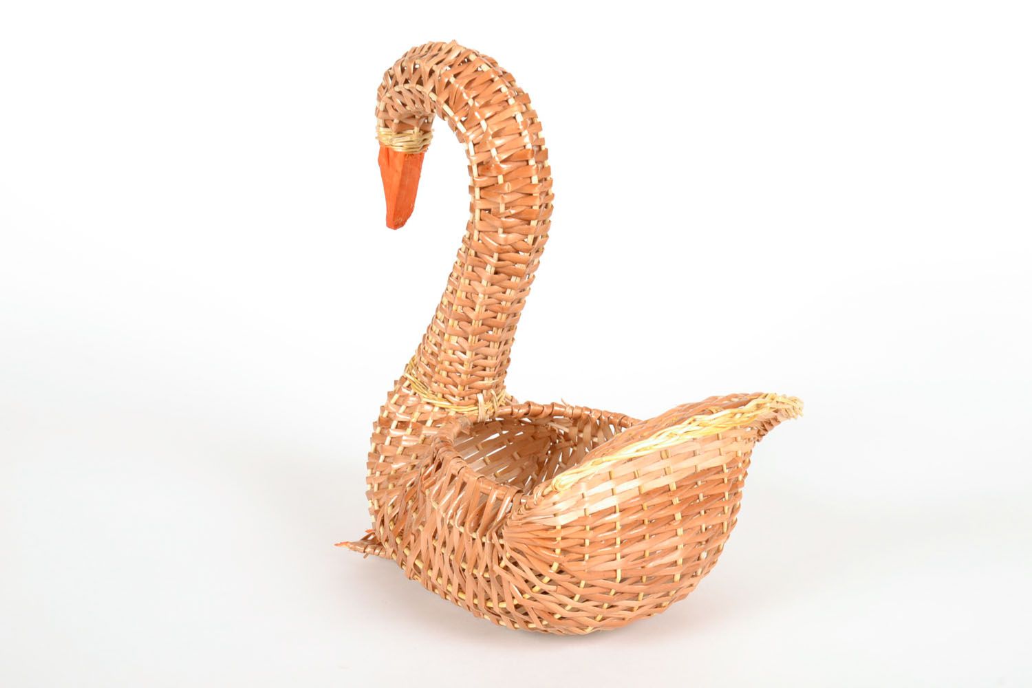 Decorative basket Swan photo 3