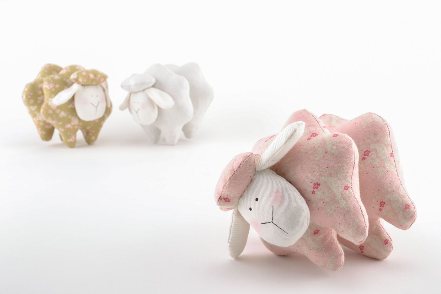 Soft toy Pink Sheep photo 5