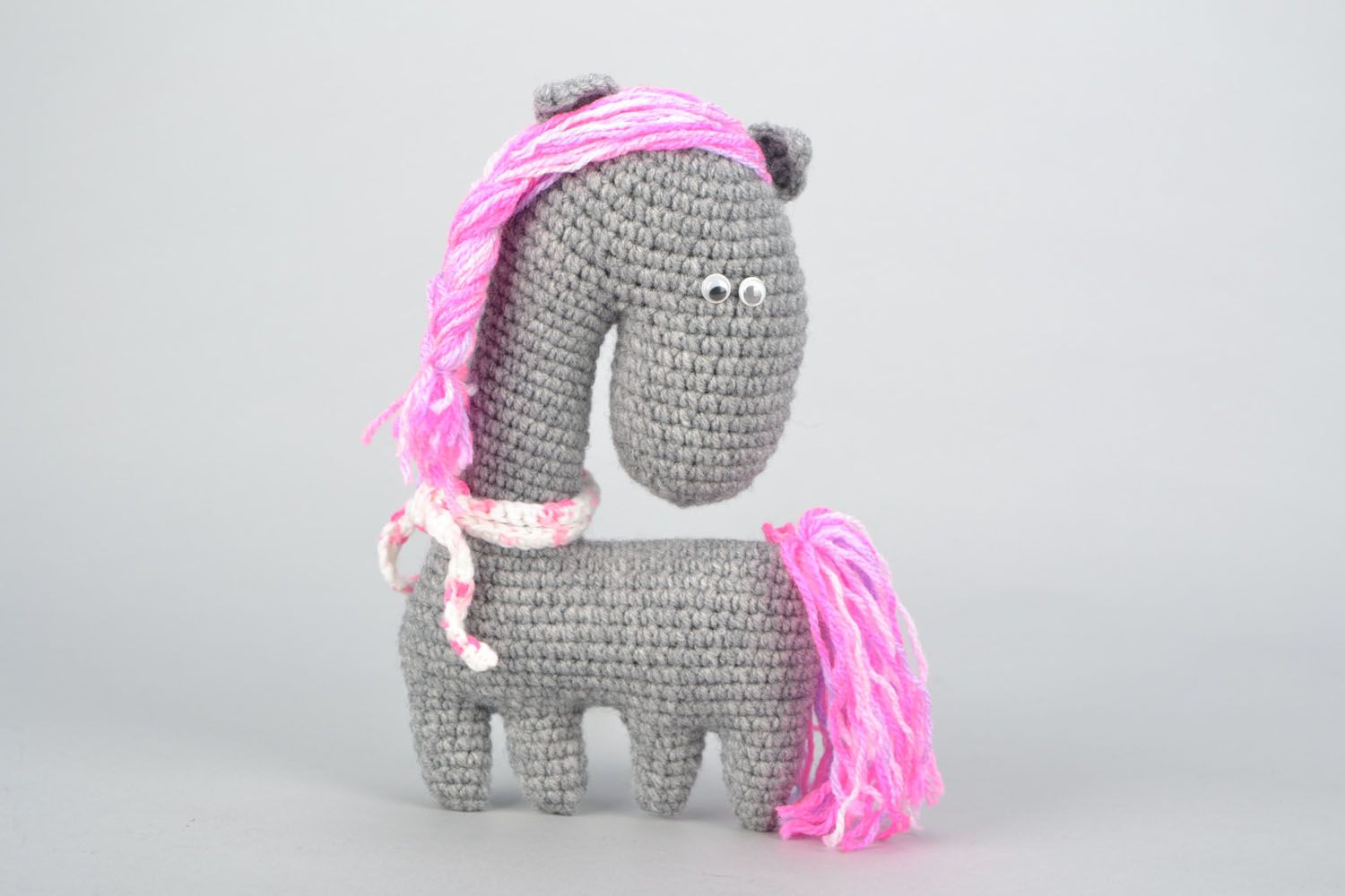 Crochet toy Horse Bella photo 1
