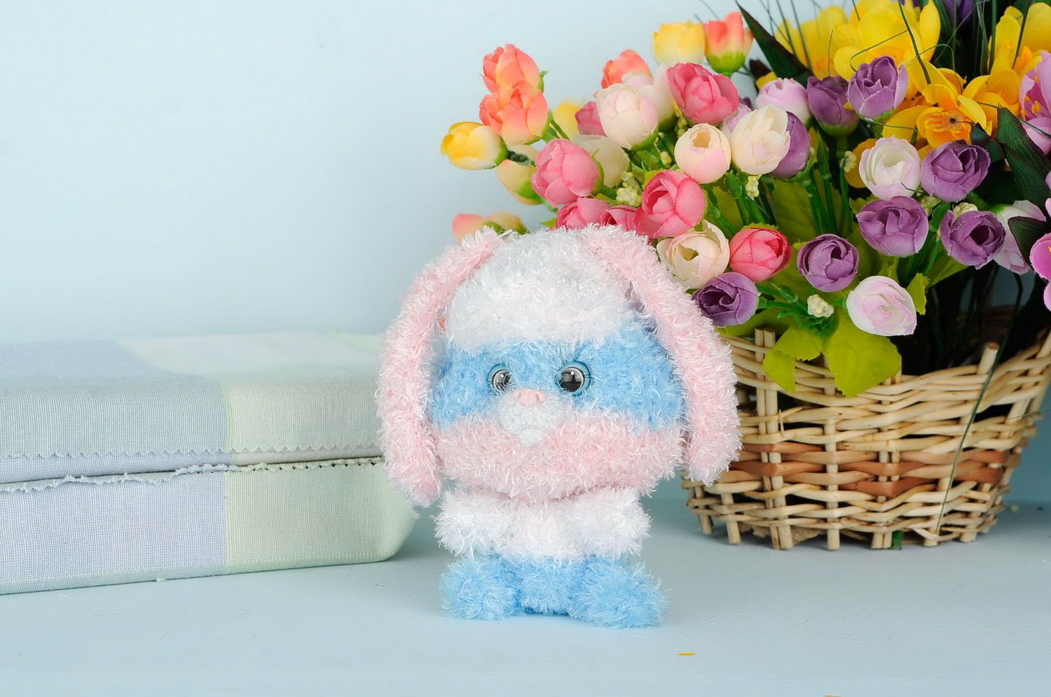 Crocheted toy Hare photo 1