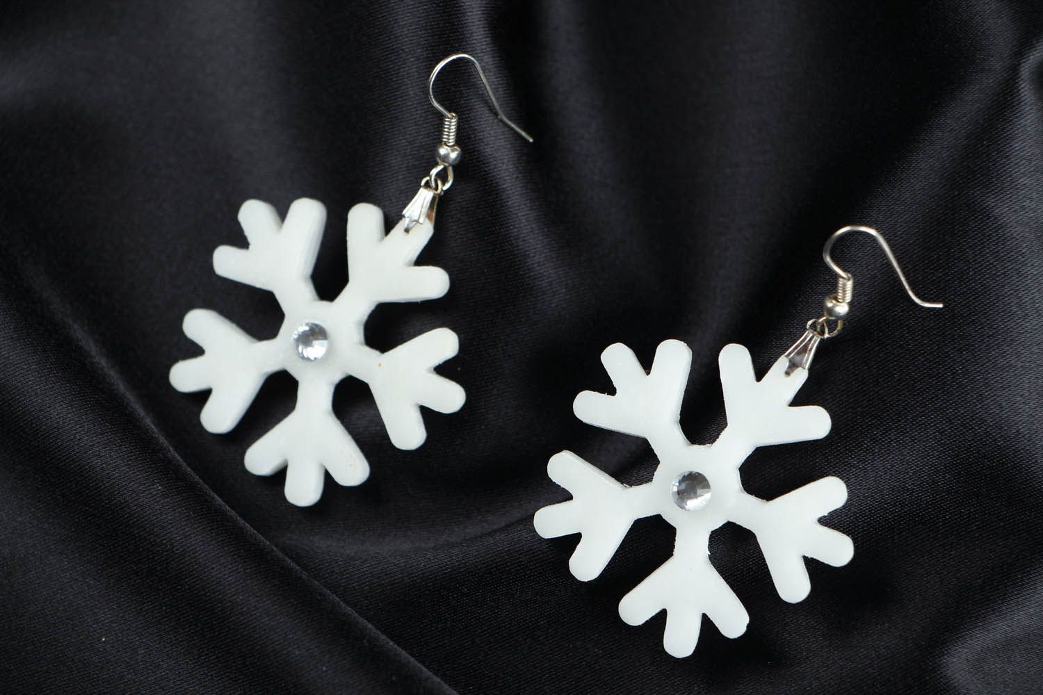 Earrings Snowflake photo 1