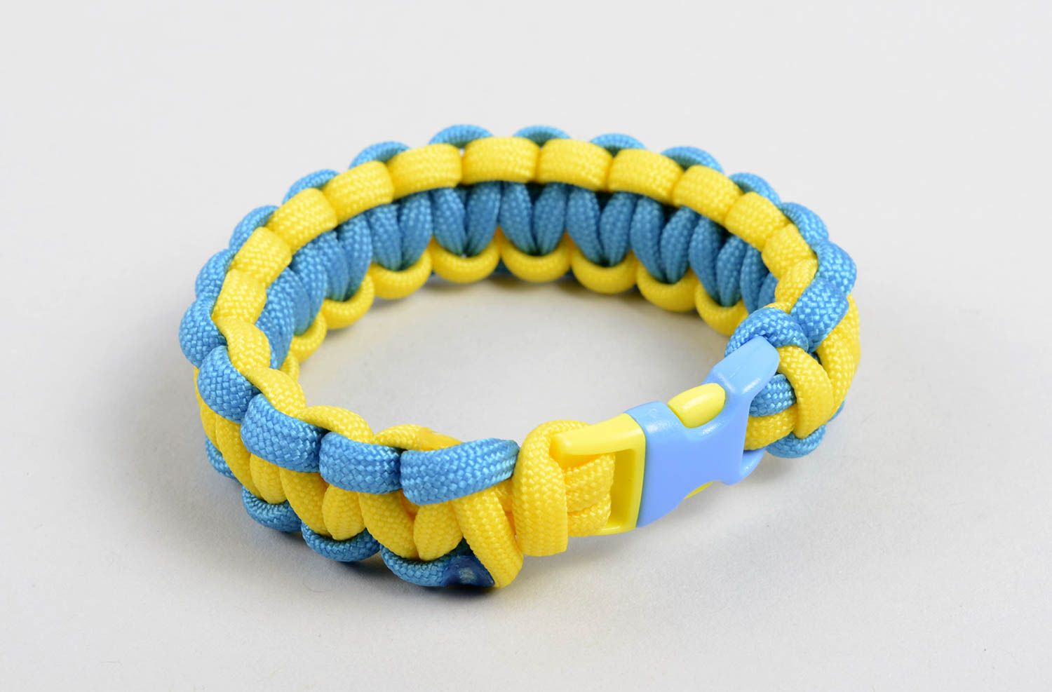 Handmade woven friendship bracelet paracord bracelet parachute cord bracelet photo 2