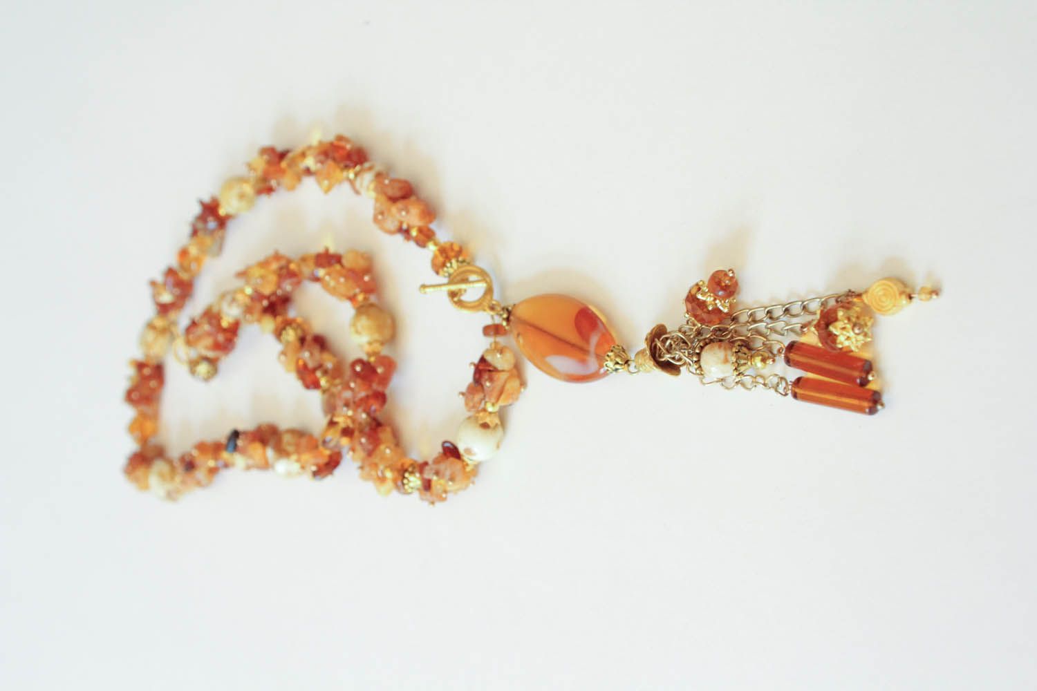 Necklace-transformer with amber photo 1