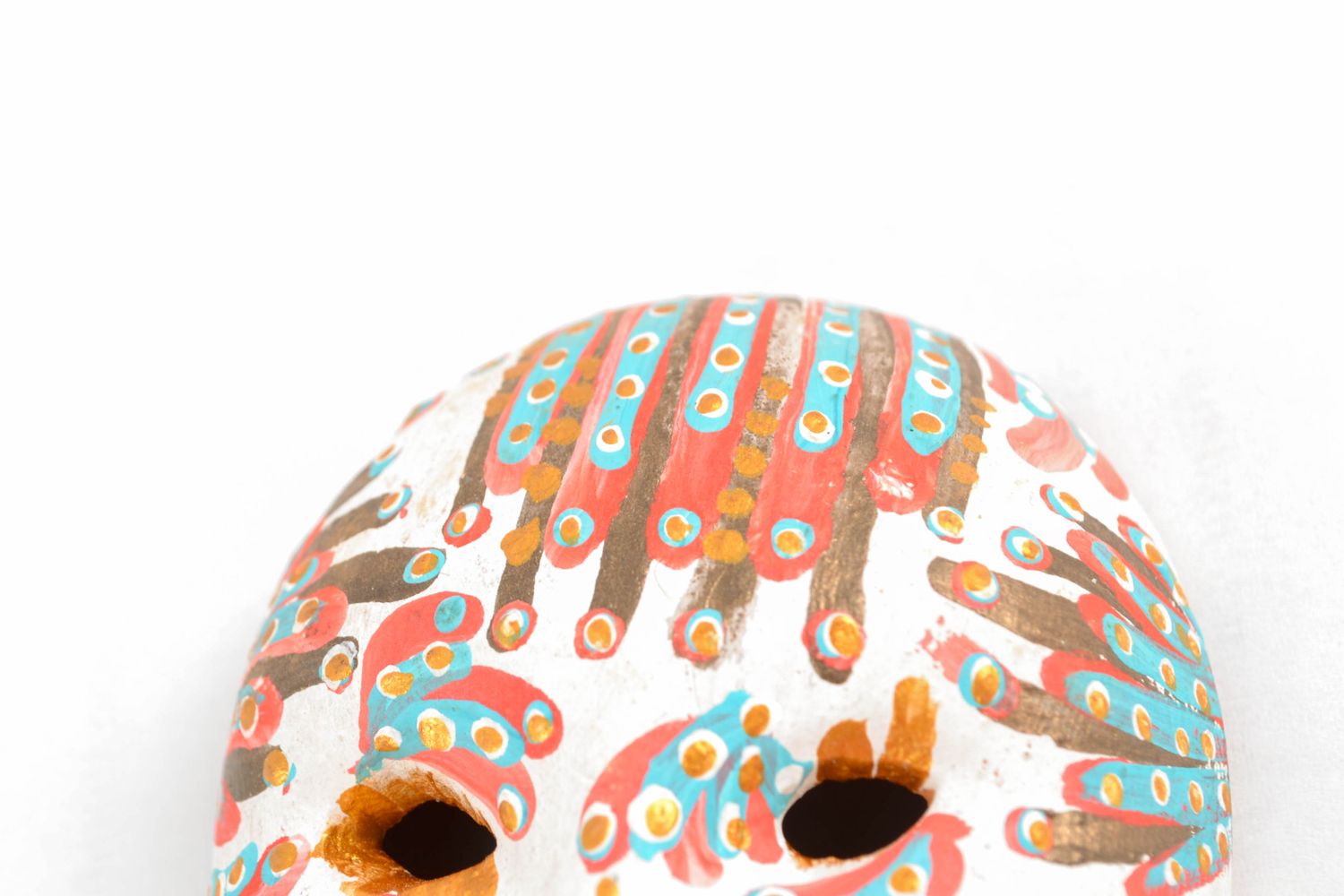 Интерьерная подвеска карнавальная маска Эмоции фото 3