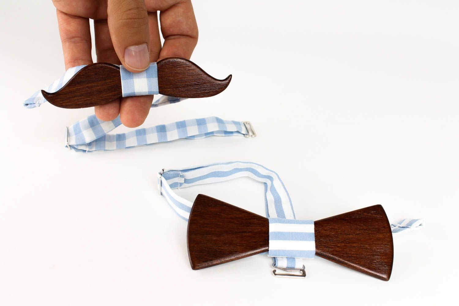 Handmade beautiful bow tie stylish male accessories designer unusual bow tie photo 5