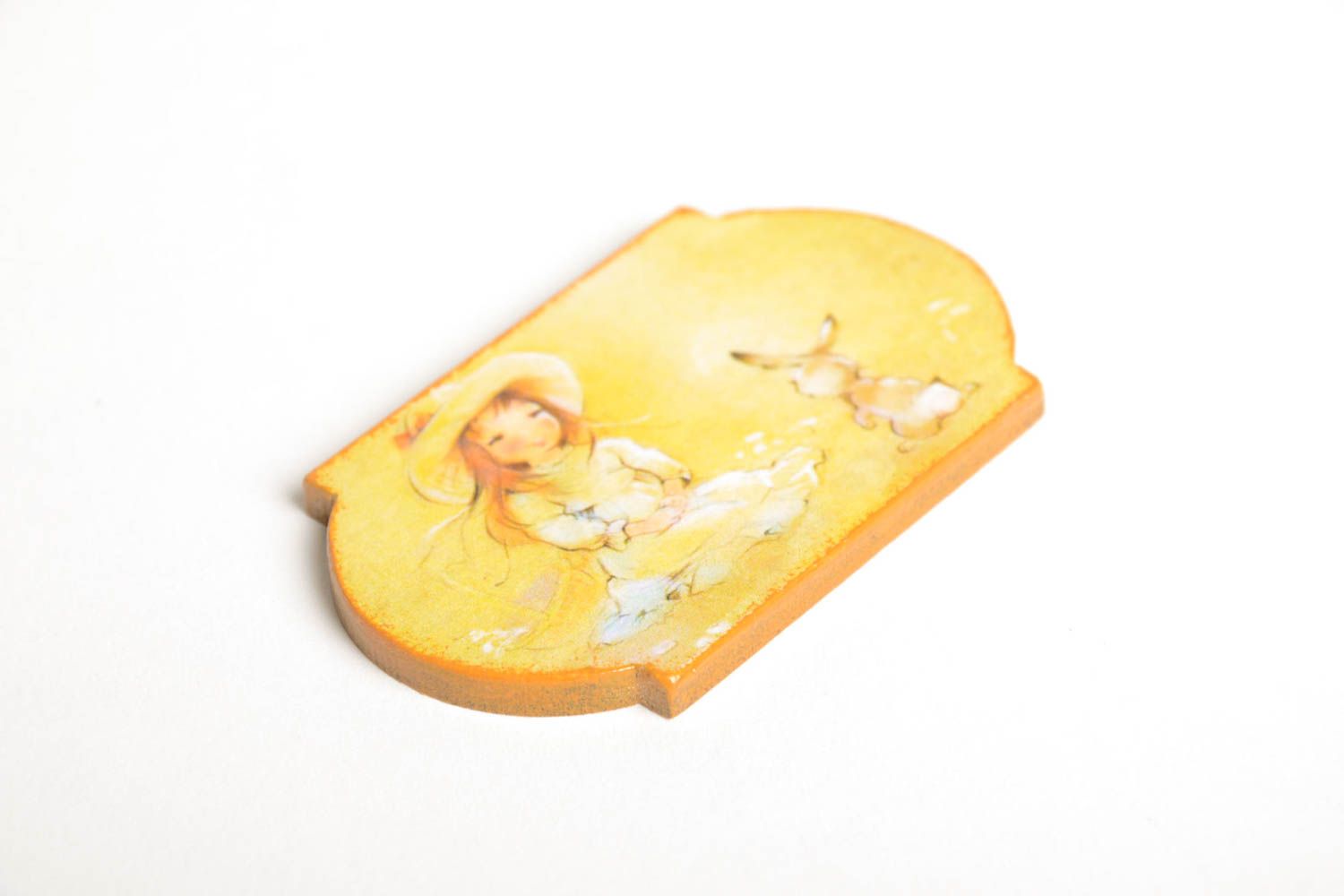 Handmade Magnet für Kühlschrank süßes Mädchen Deko für die Küche Wohn Accessoire foto 5