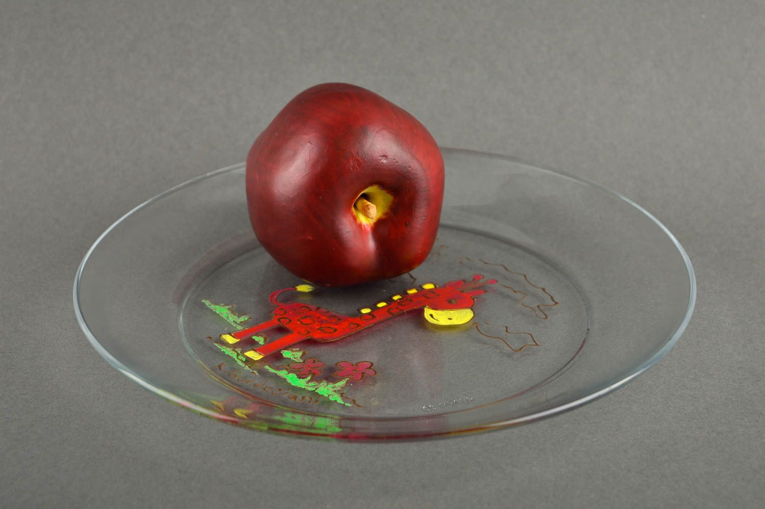 Красивая тарелка хэнд мейд декоративная тарелка с рисунком подарочная тарелка фото 4
