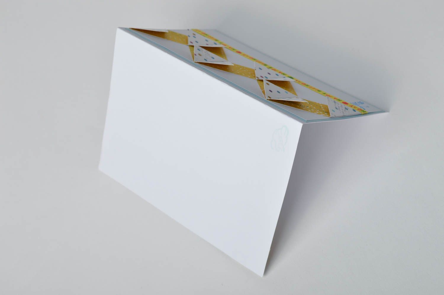 Carte de voeux anniversaire faite main carton design insolite Idée cadeau photo 5