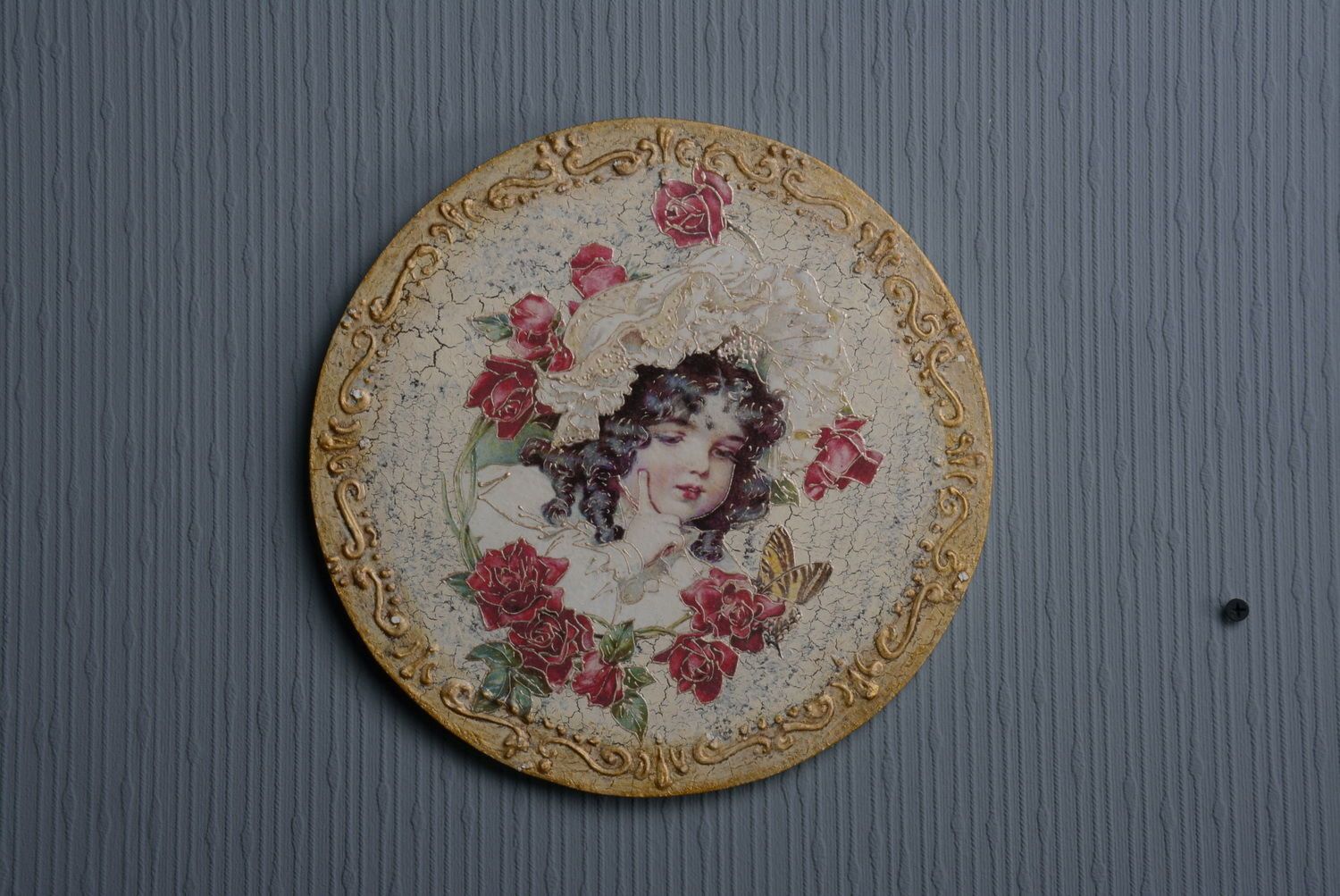 Pannello di argilla fatto a mano arazzo in ceramica decorazione da parete
 foto 5