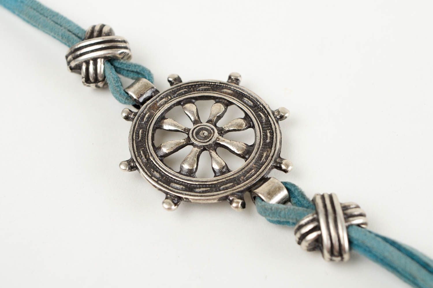 Bracelet en métal Bracelet à corde Accessoire femme Idée cadeau original photo 3
