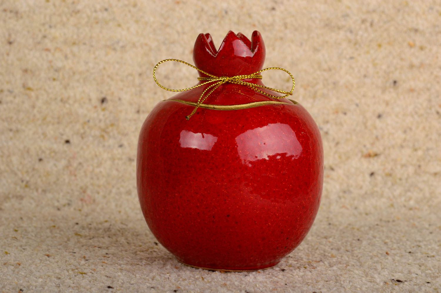 Joyero artesanal con forma de granada accesorio para mujer regalo original foto 1