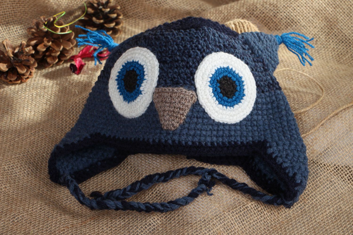 Warm owl-hat photo 5