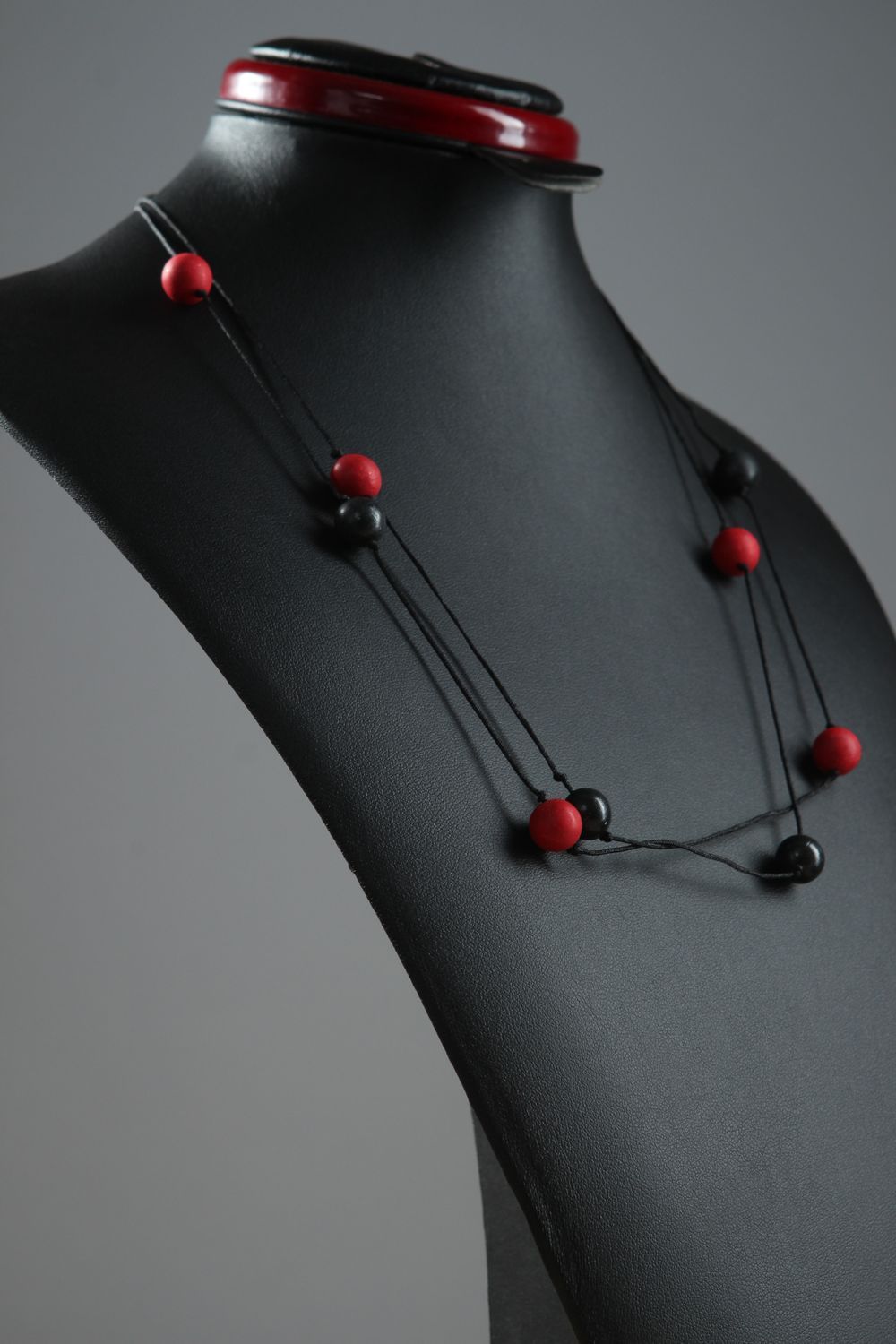 Schmuck handgemacht an Schnur Halskette für Frauen Damen Halskette elegant foto 1