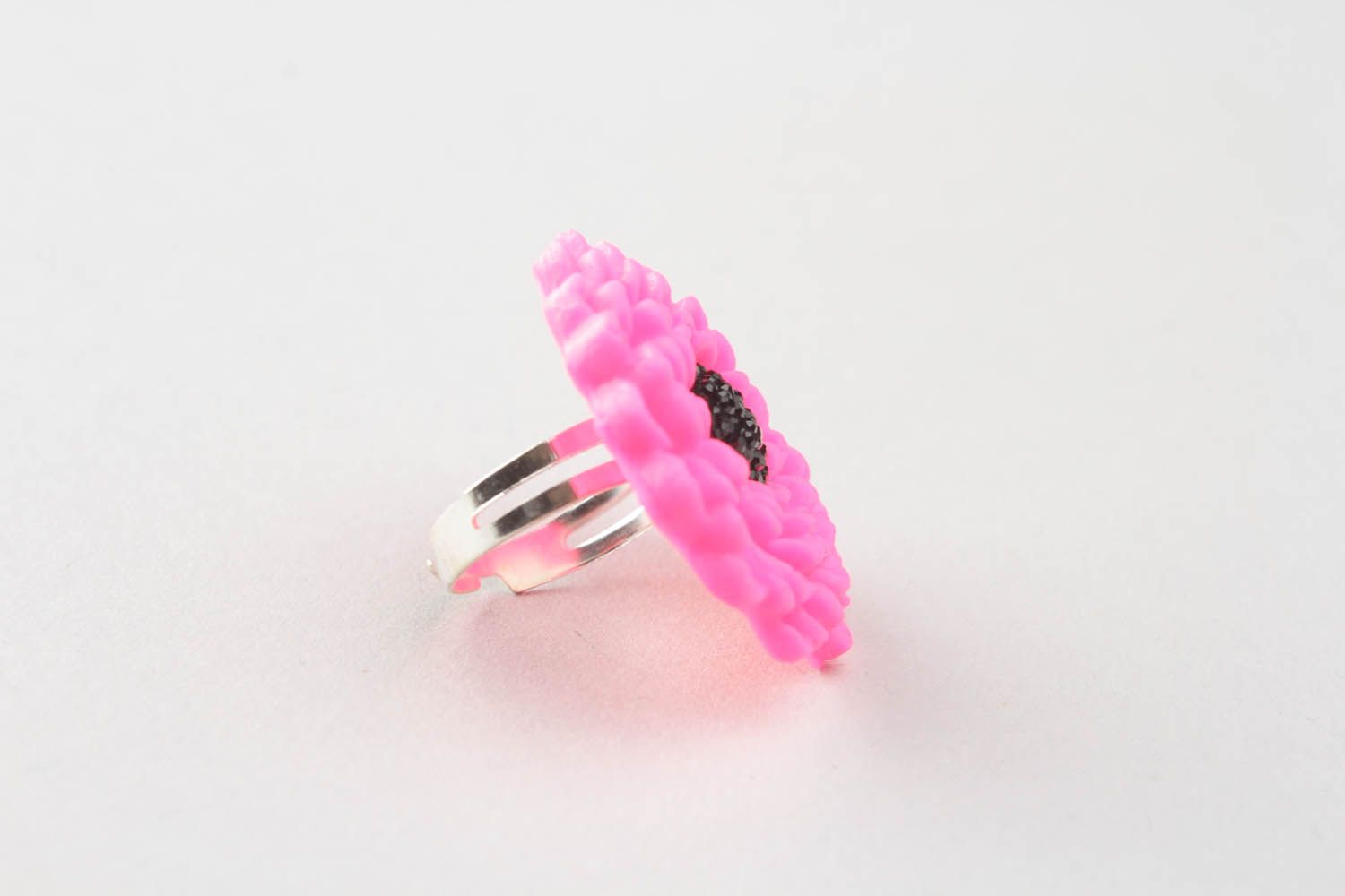 Polymer clay ring photo 3