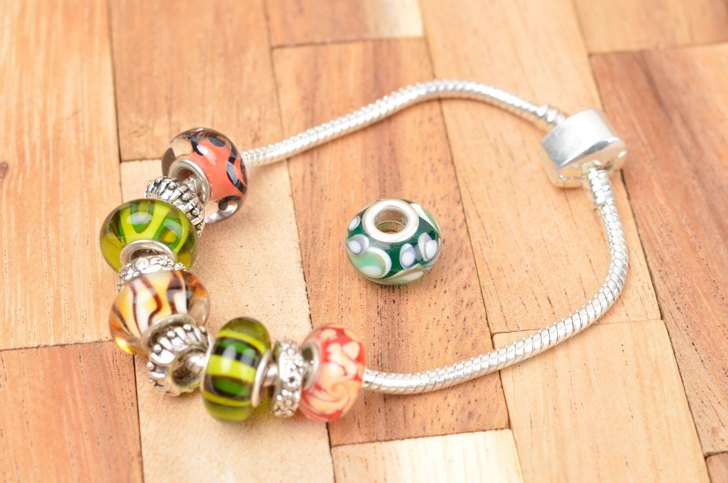 Handmade fittings designer beads elite accessory jewelry charms unusual gift photo 4