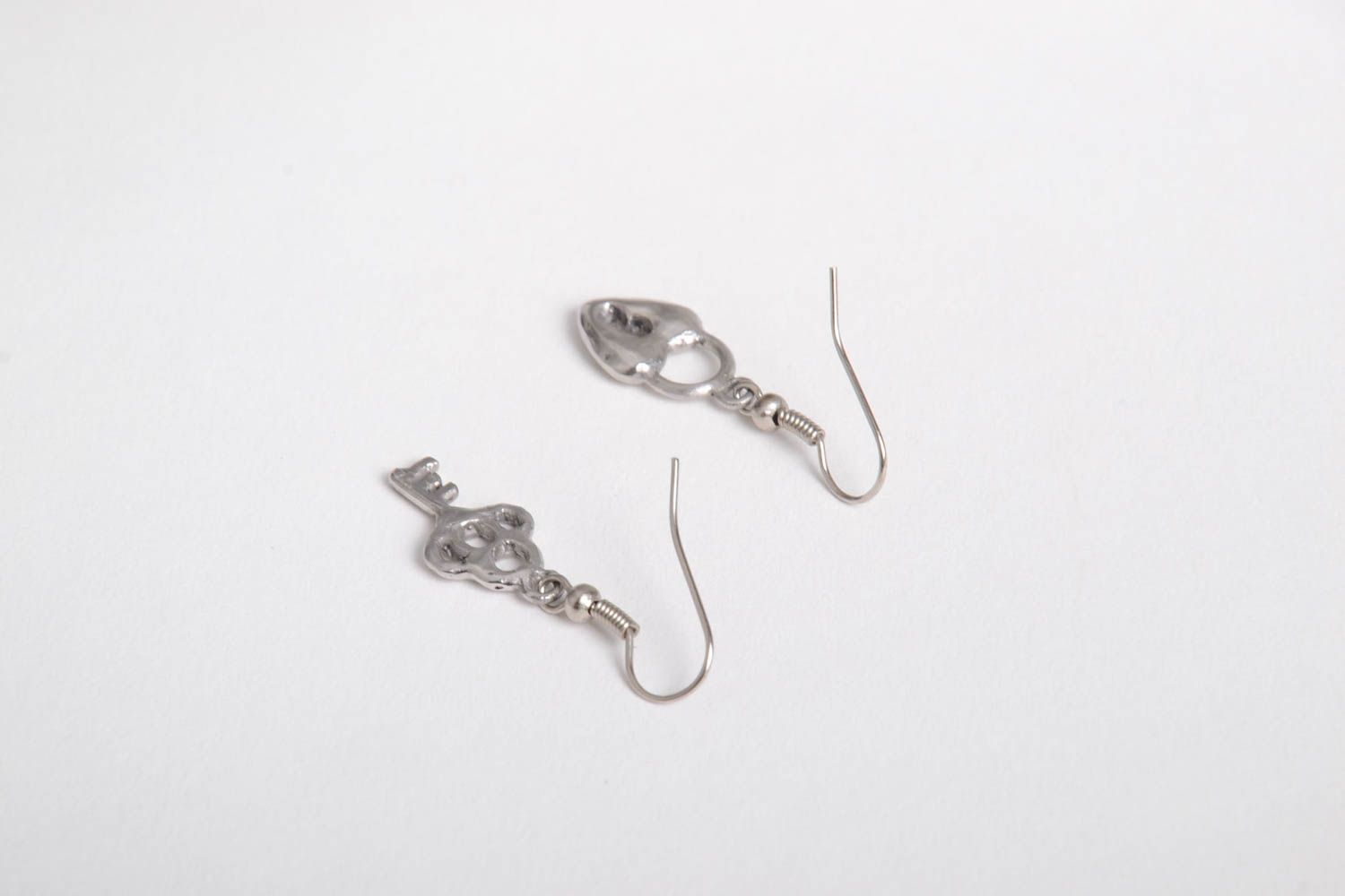 Beautiful handmade metal earrings stainless steel earrings gifts for her photo 3