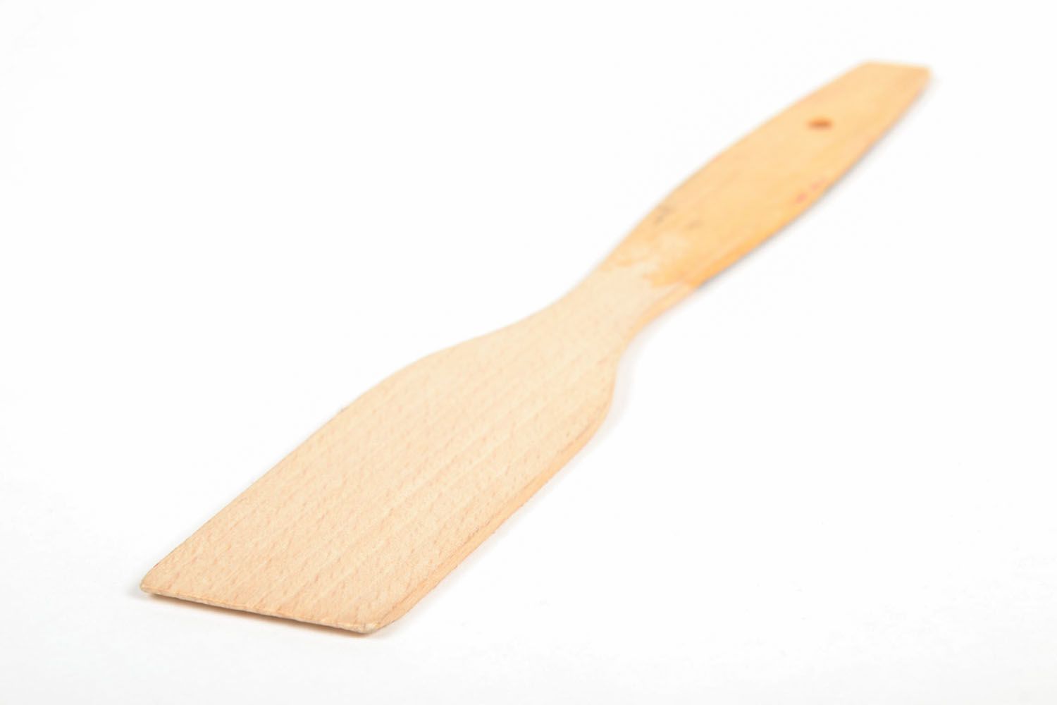 Handmade wooden spatula for pancakes photo 4