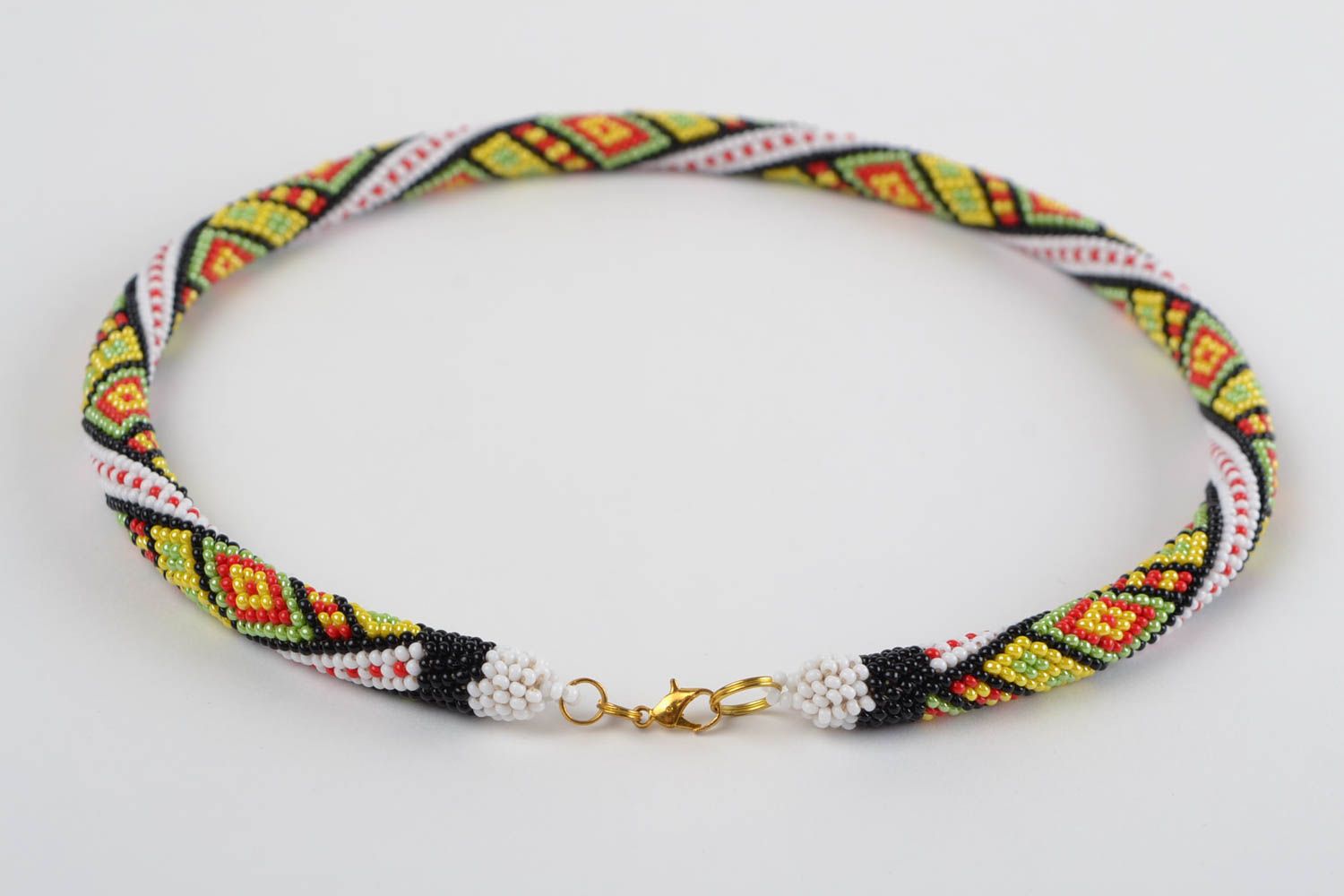 Collier Halskette handmade Damen Collier Geschenk für Frauen exklusiver Schmuck foto 5