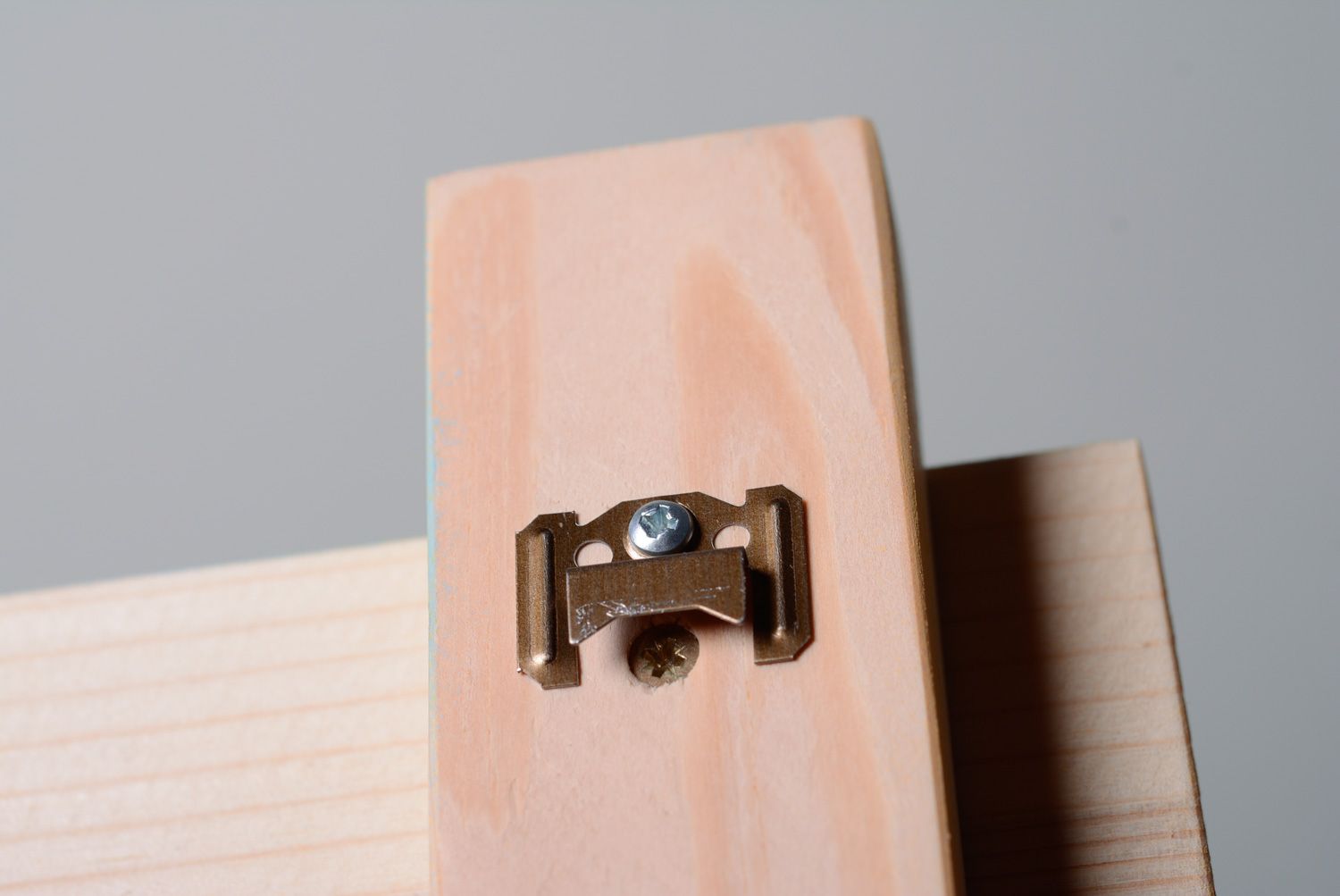 Unusual handmade wooden wall key holder photo 2