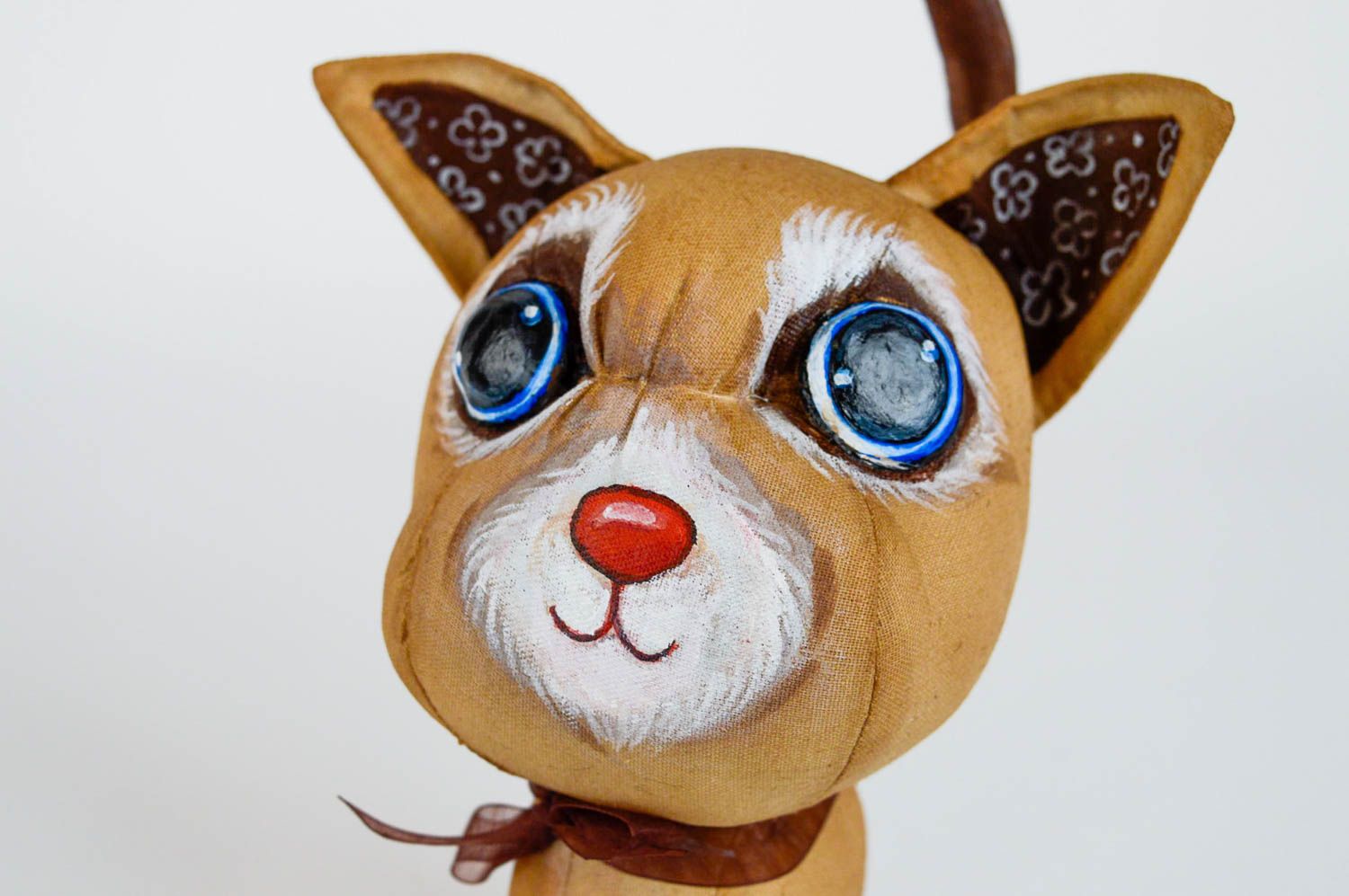 Мягкая игрушка кошка ручной работы авторская красивая ароматизированная фото 3
