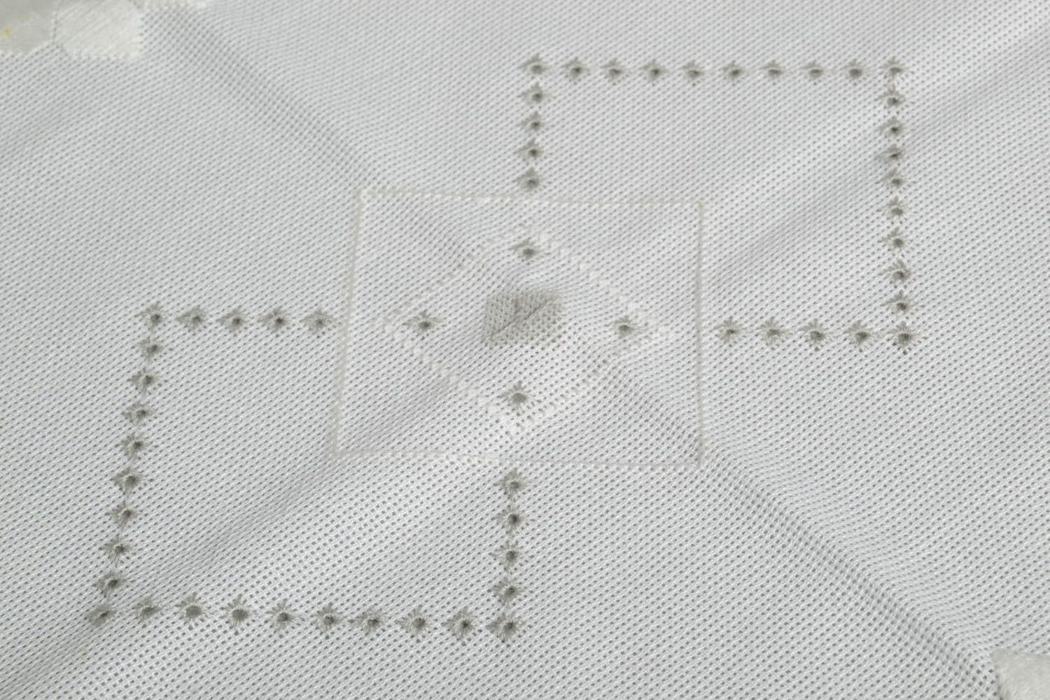Handmade embroidered tablecloth white napkin home decor kitchen ideas photo 3