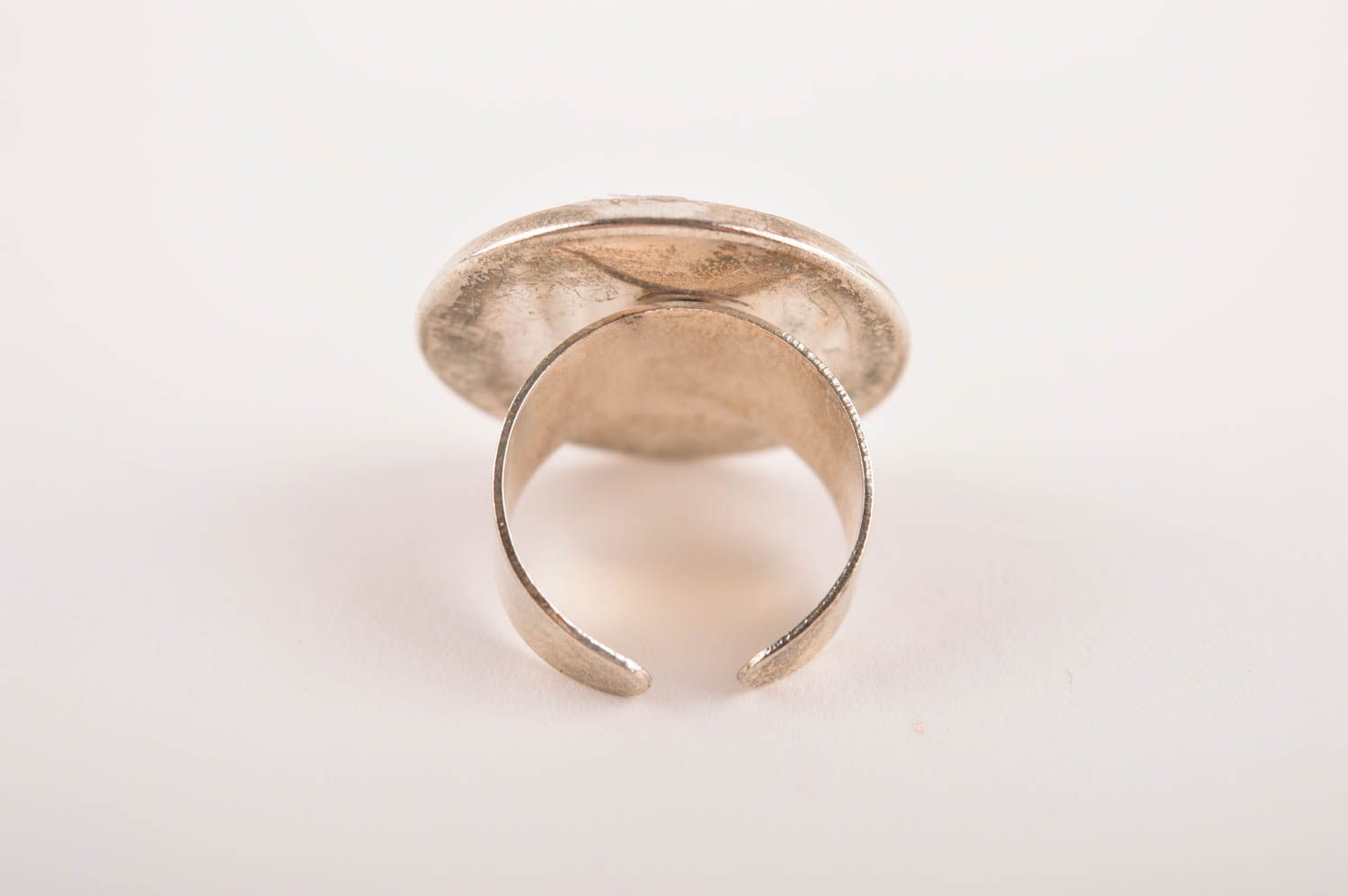 Кольцо ручной работы украшение из полимерной глины украшение кольцо авторское фото 4