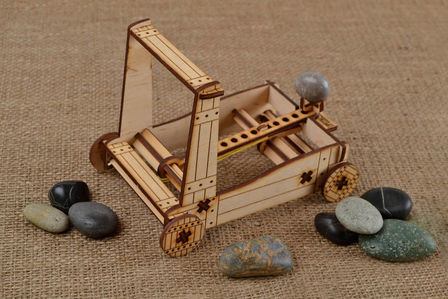 Handmade designer wooden souvenir stylish toy for kids blank for creativity photo 1