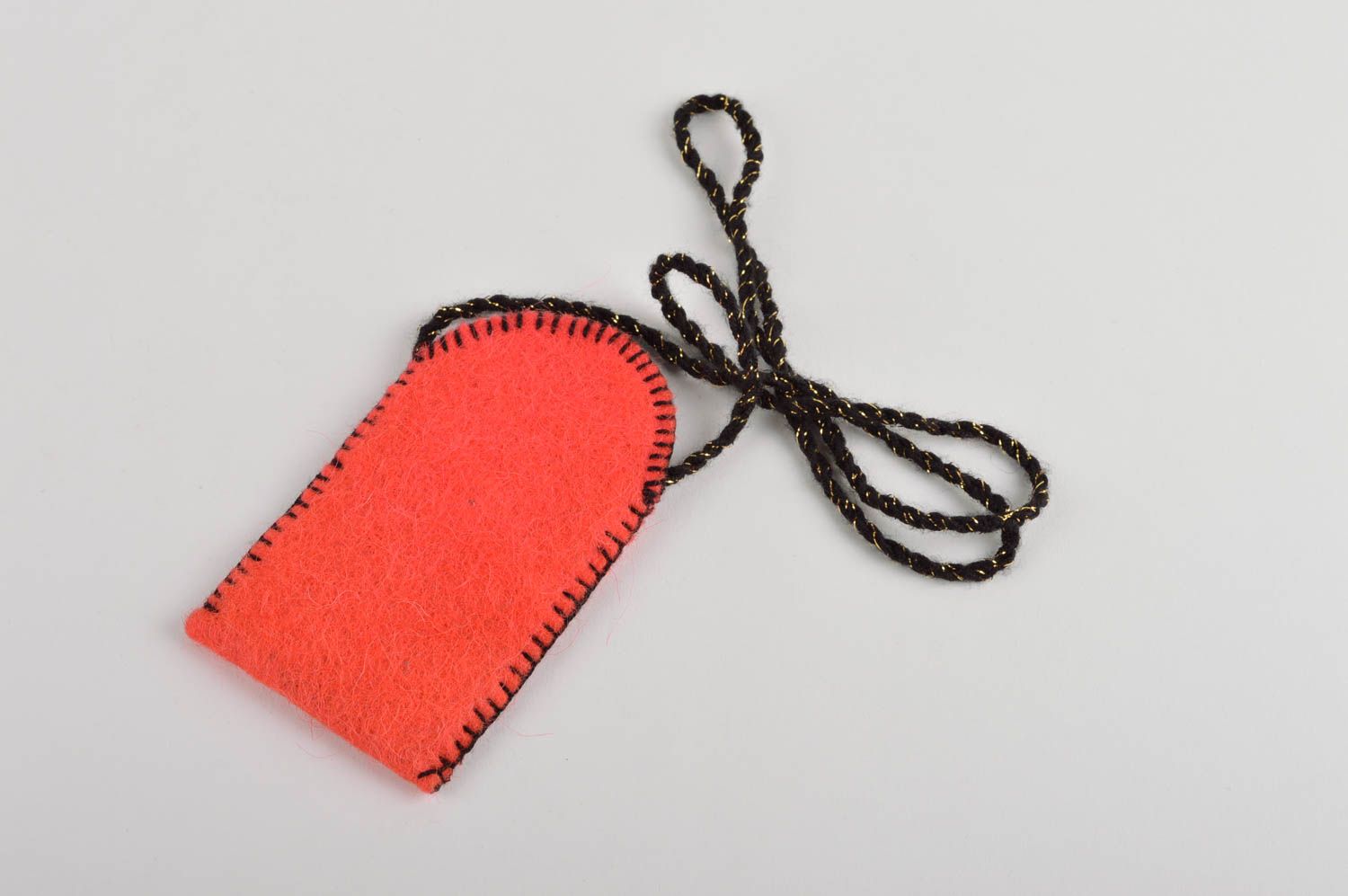 Handmade Smartphone Tasche Handy Hülle Tasche für Handy Stoff Handtasche rot foto 3