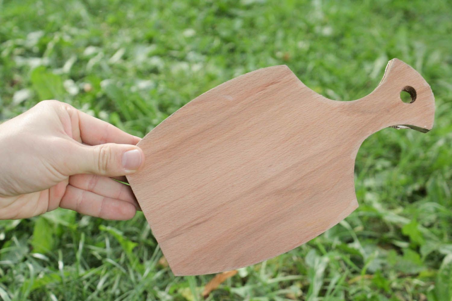 Planche à découper décorative en bois faite main photo 2