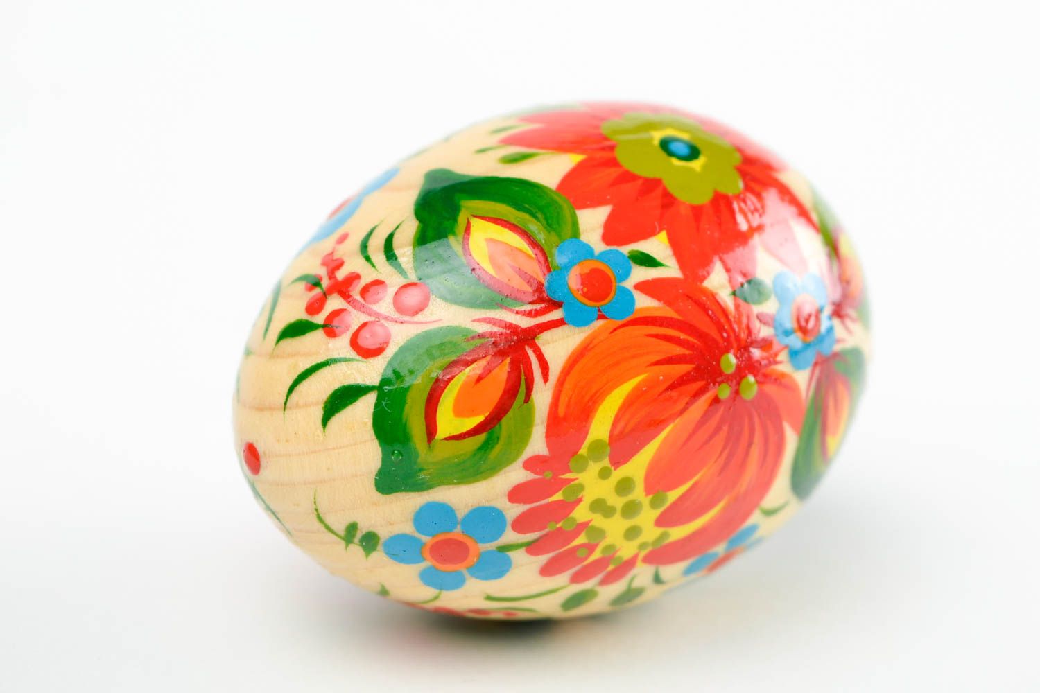 Handmade painted Easter egg wooden Easter eggs cool rooms decorative use only photo 4