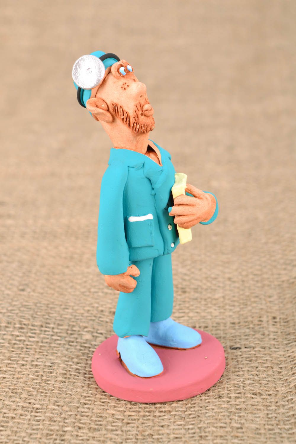 Handmade souvenir figurine The Doctor photo 1