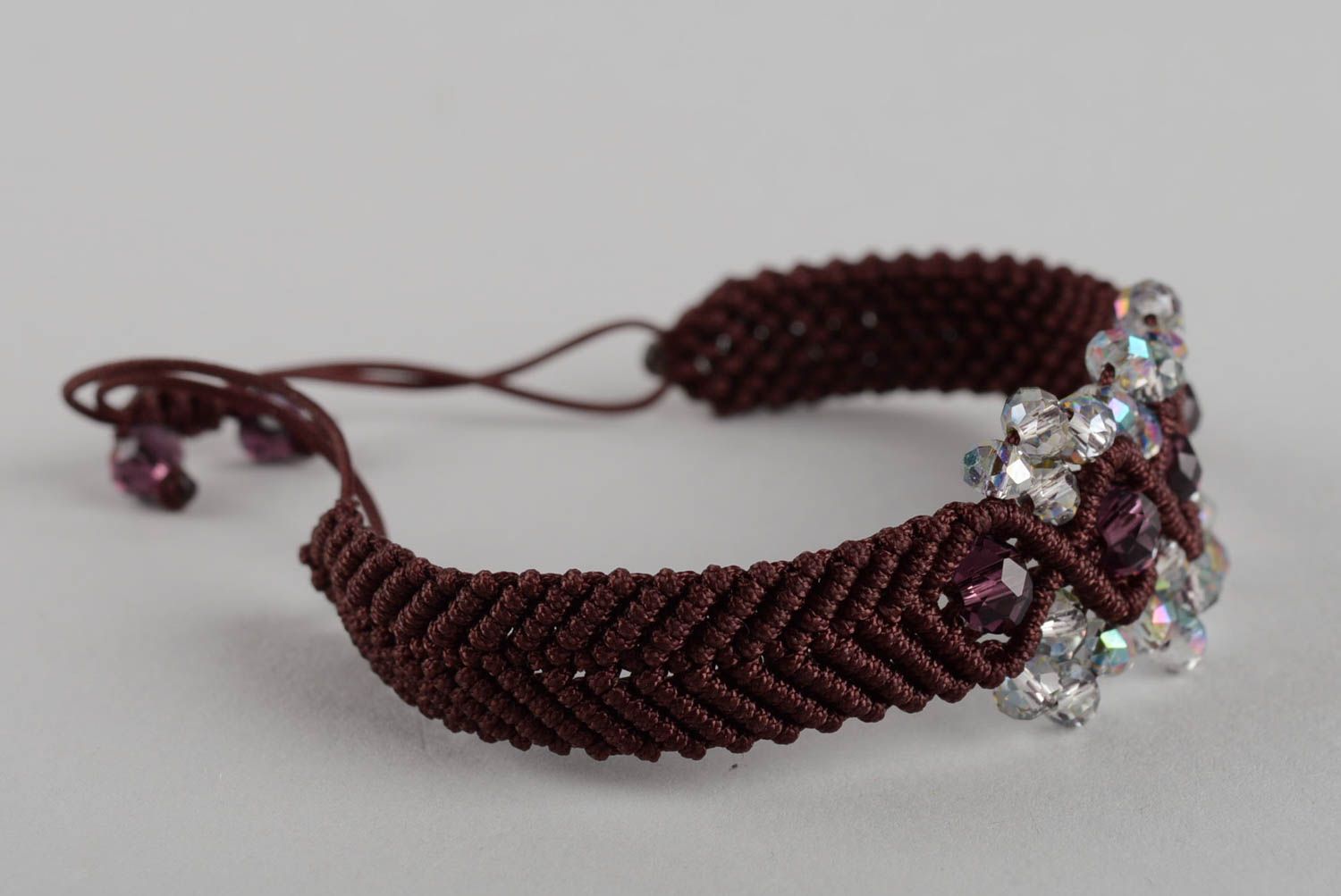 Handmade bracelet designer accessory unusual gift beaded jewelry gift for women photo 4