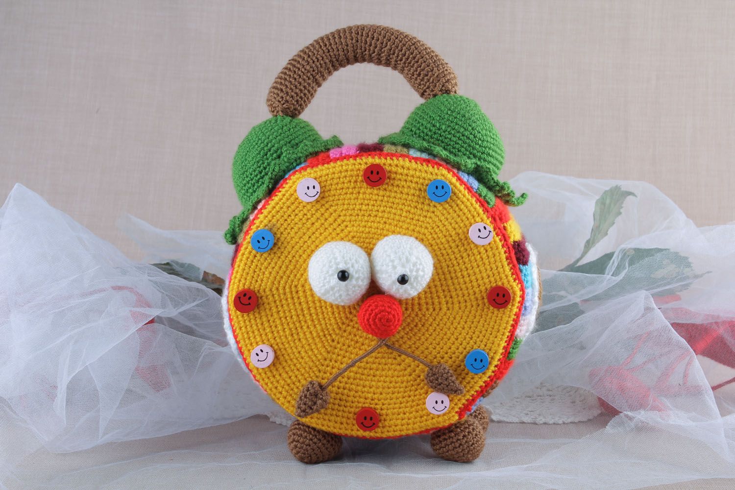 Crochet box Clock photo 1